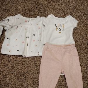 3 piece Carter's set